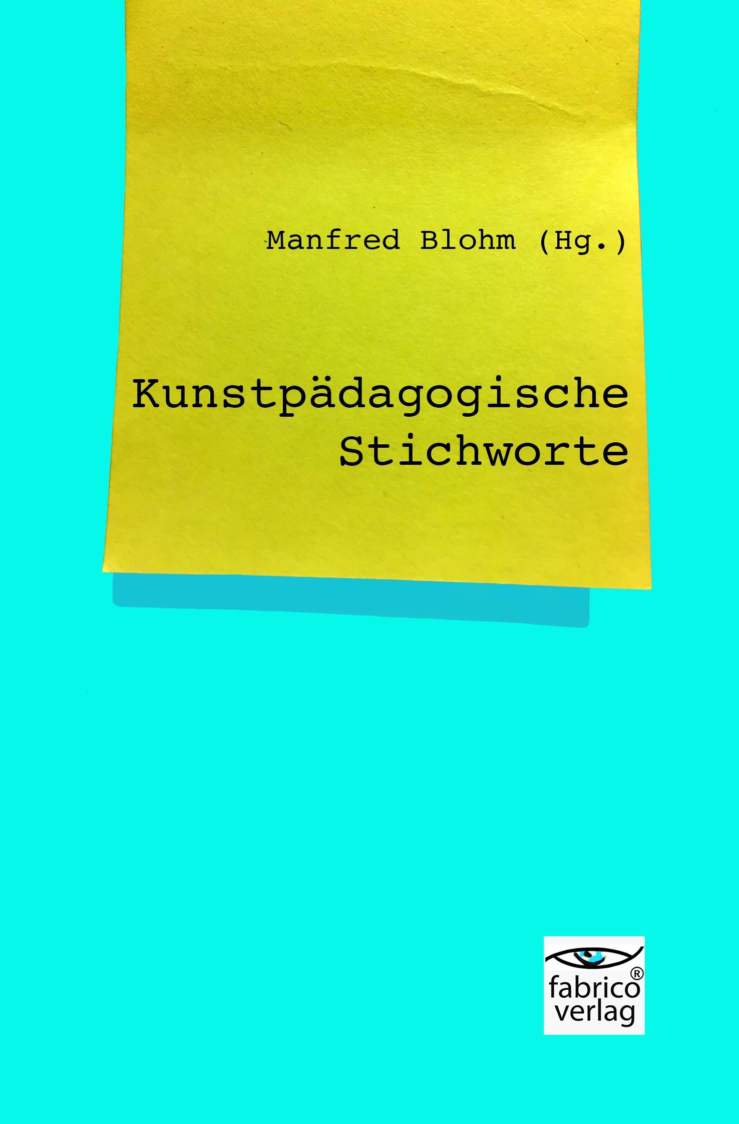 Vorderes Coverbild Kunstpädagogische Stichworte
