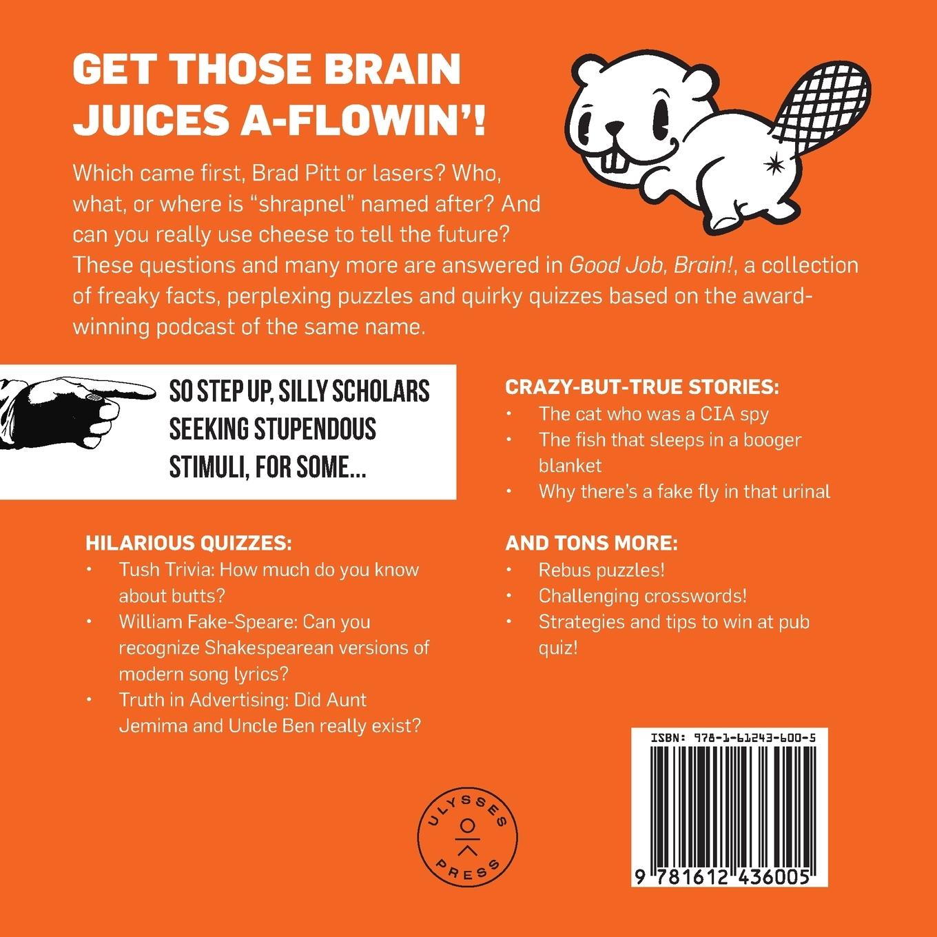 Rückseitencover Good Job, Brain!