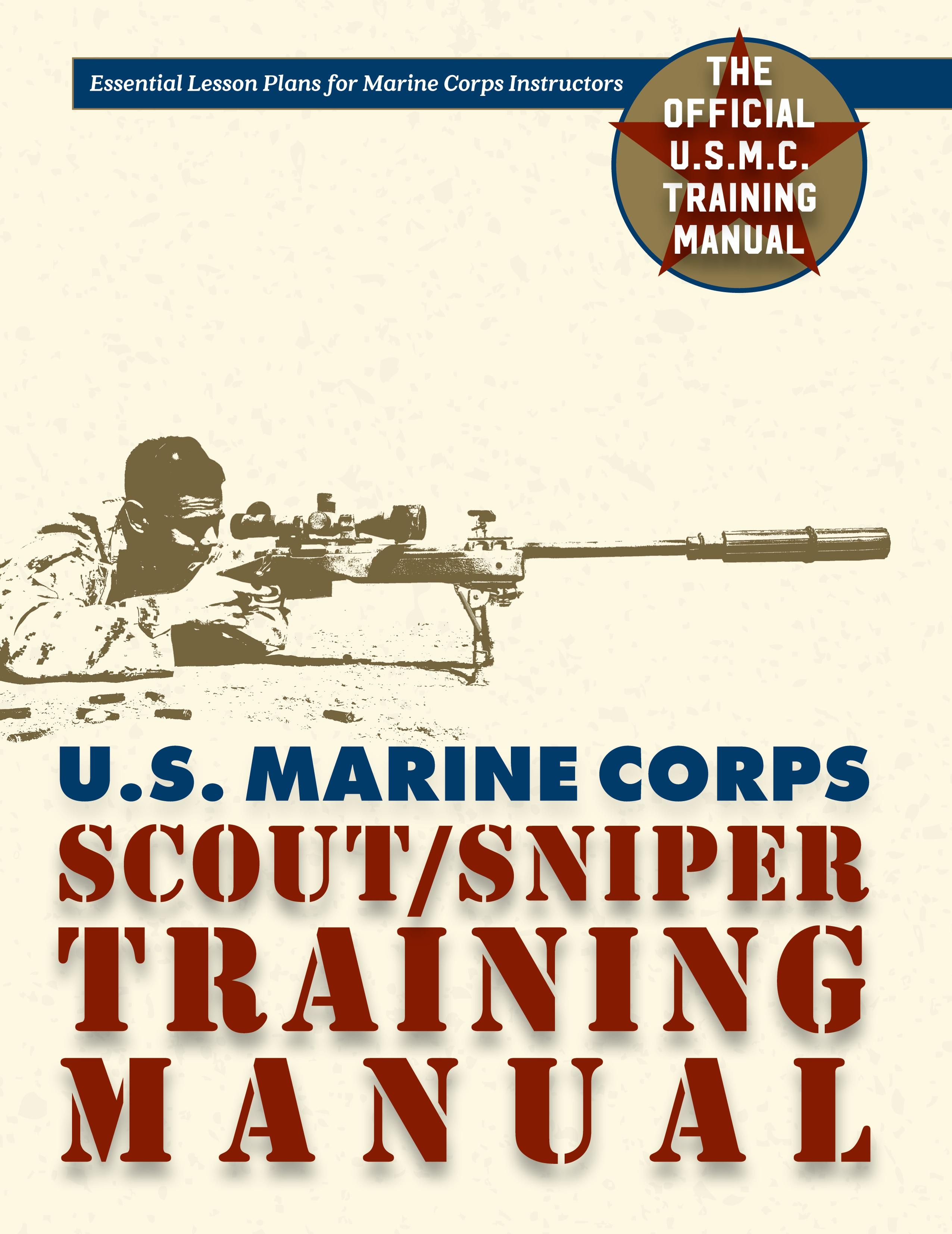 Vorderes Coverbild U.S. Marine Corps Scout/Sniper Training Manual