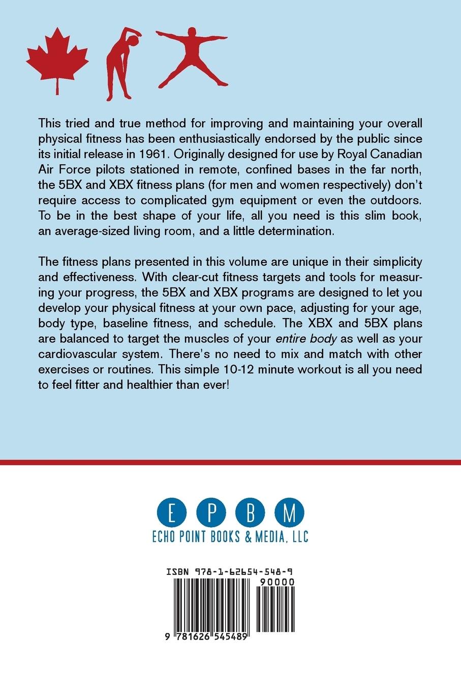 Rückseitencover Royal Canadian Air Force Exercise Plans for Physical Fitness