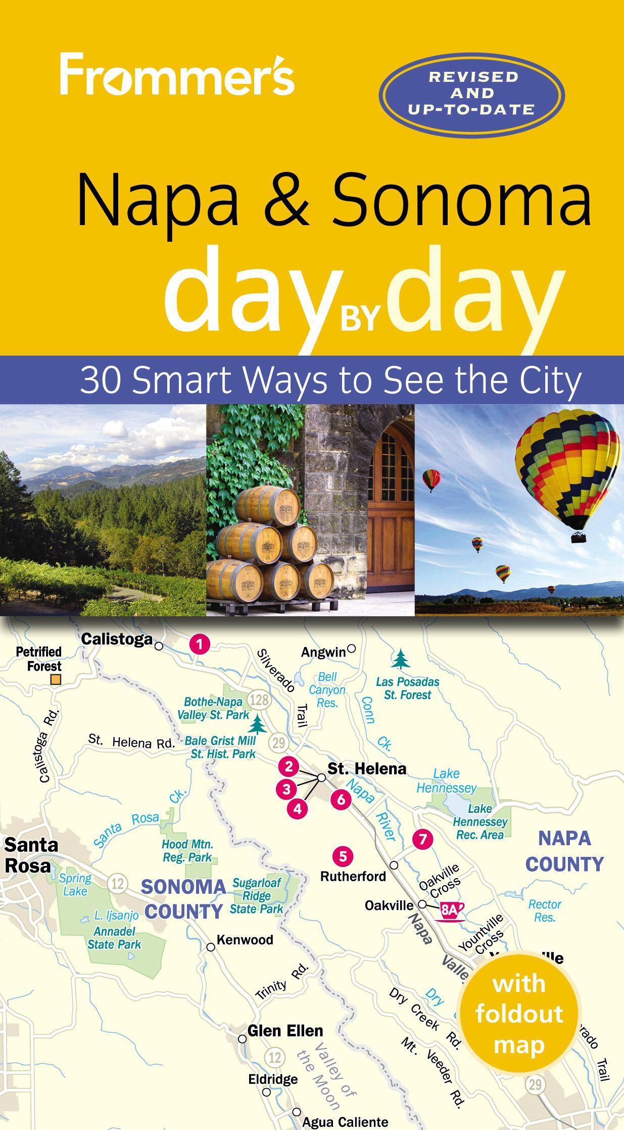 Vorderes Coverbild Frommer's Napa and Sonoma Day by Day