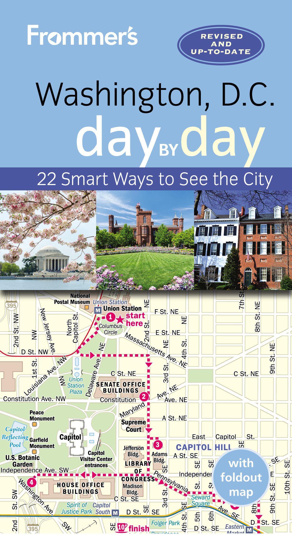Vorderes Coverbild Frommer's Washington, D.C. day by day