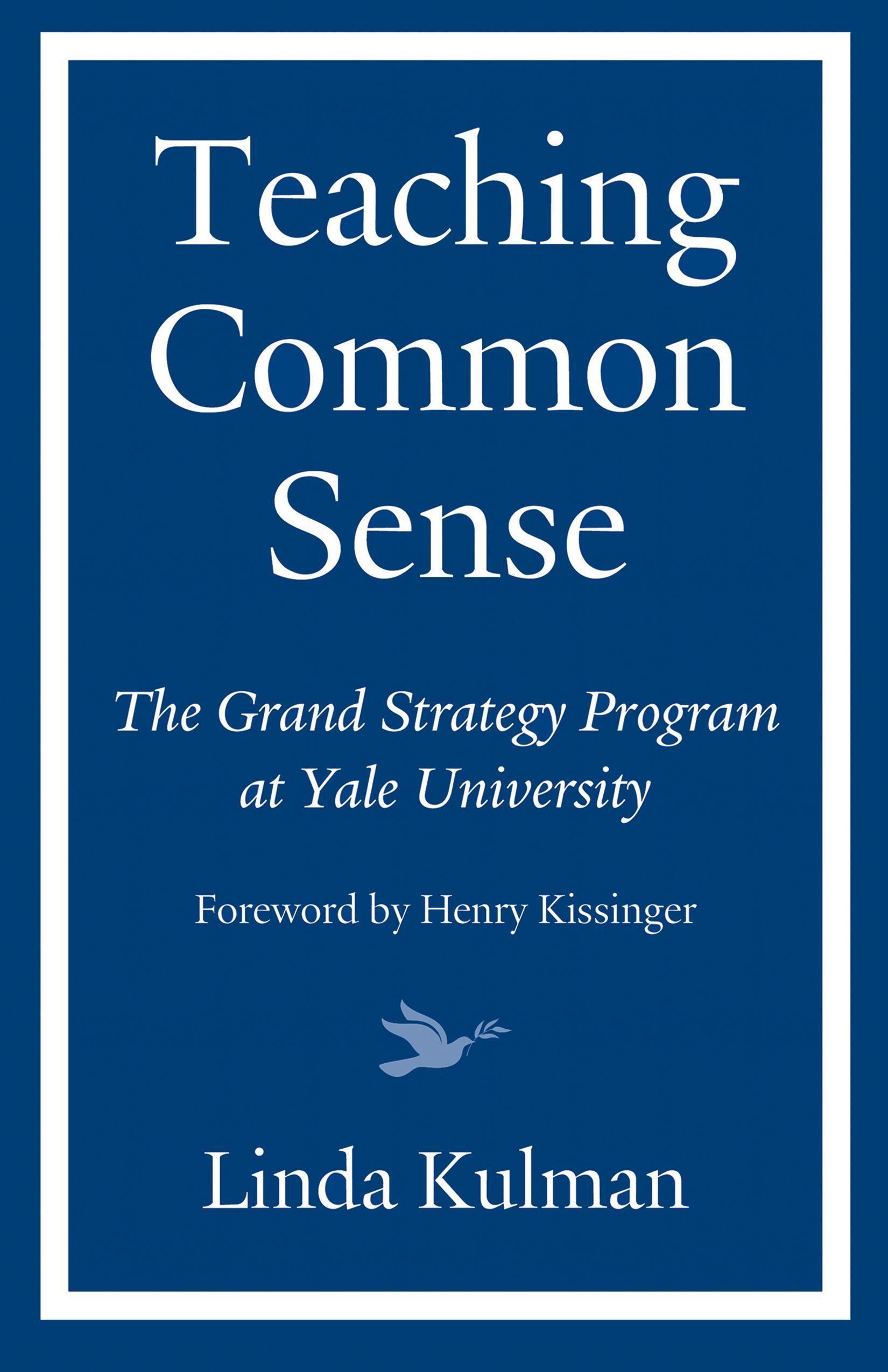 Vorderes Coverbild Teaching Common Sense