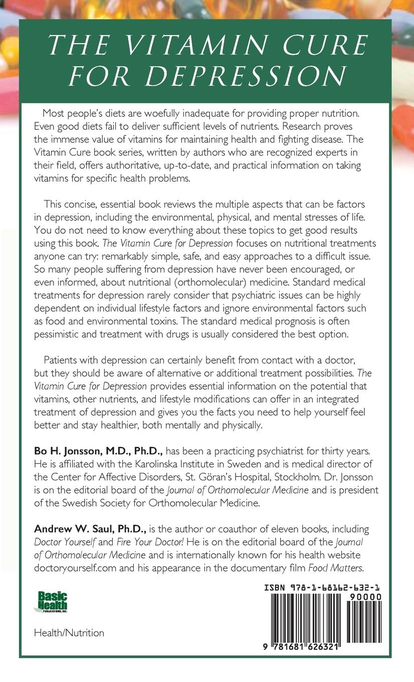 Rückseitencover The Vitamin Cure for Depression
