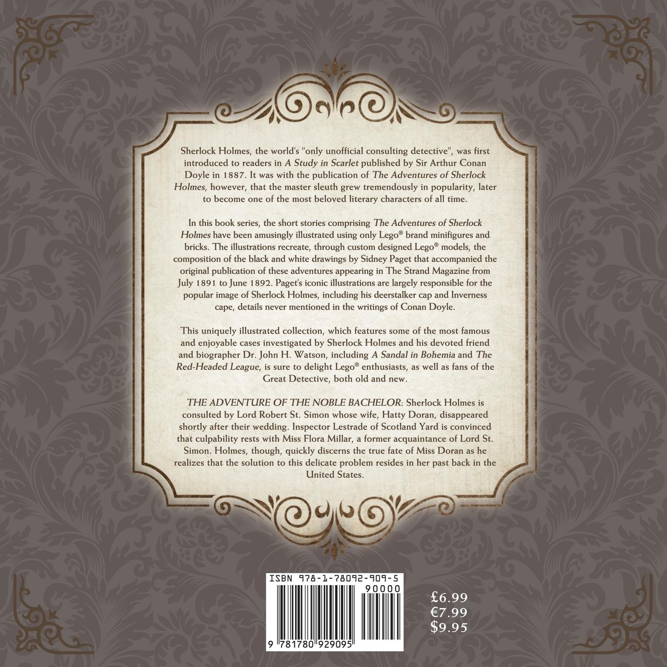 Rückseitencover The Adventure of the Noble Bachelor - The Adventures of Sherlock Holmes Re-Imagined