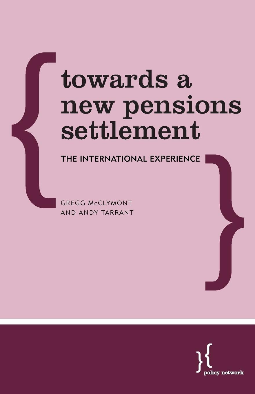 Vorderes Coverbild Towards a New Pensions Settlement