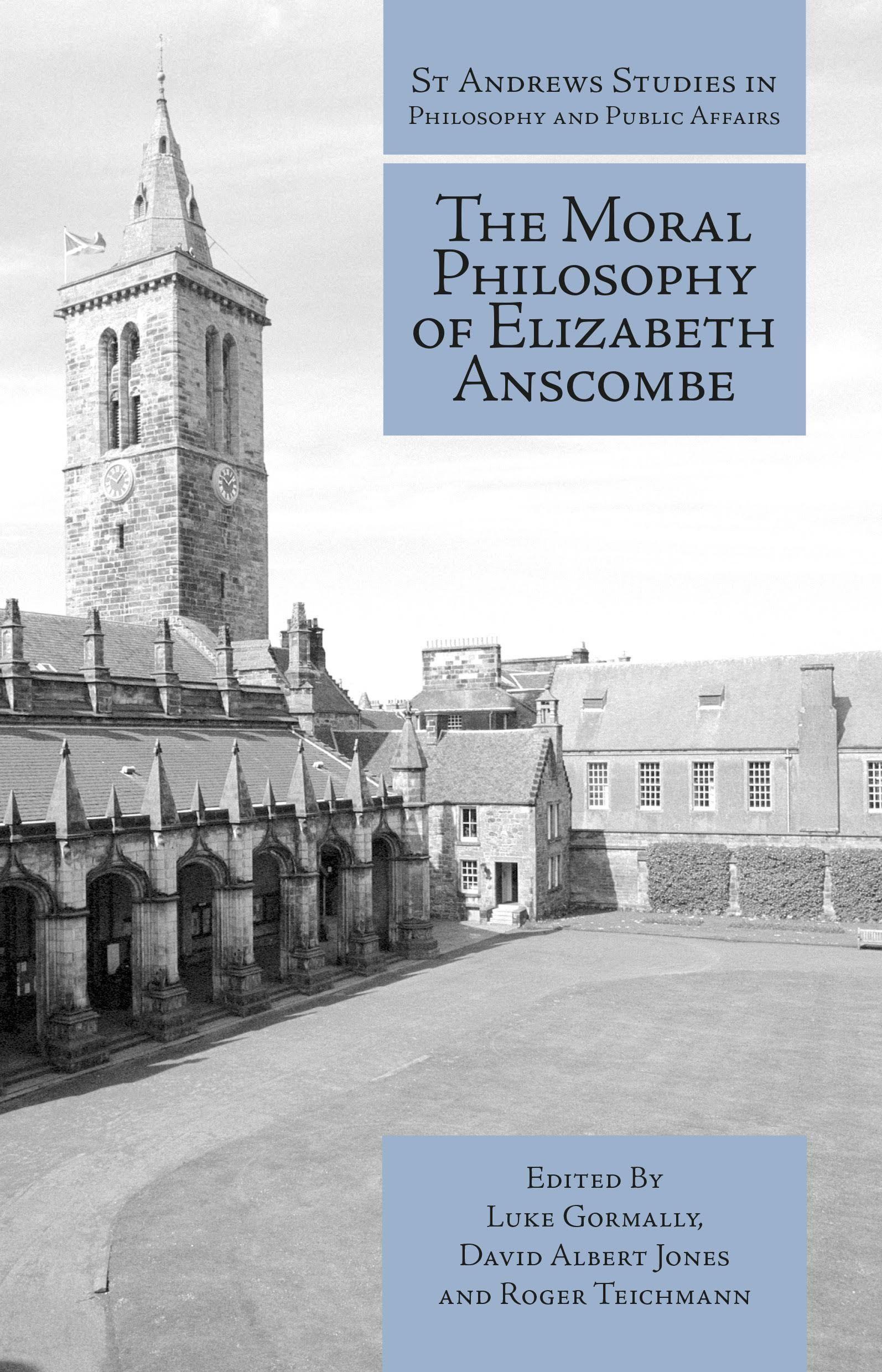 Vorderes Coverbild Moral Philosophy of Elizabeth Anscombe