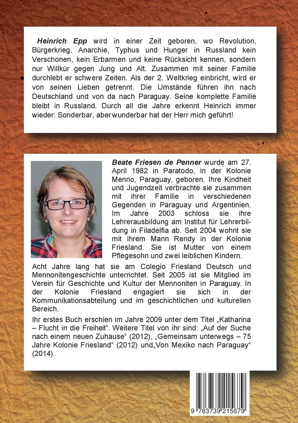 Rückseitencover Sonderbar, aber wunderbar geführt