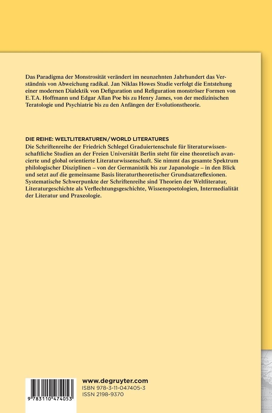 Rückseitencover Monstrosität