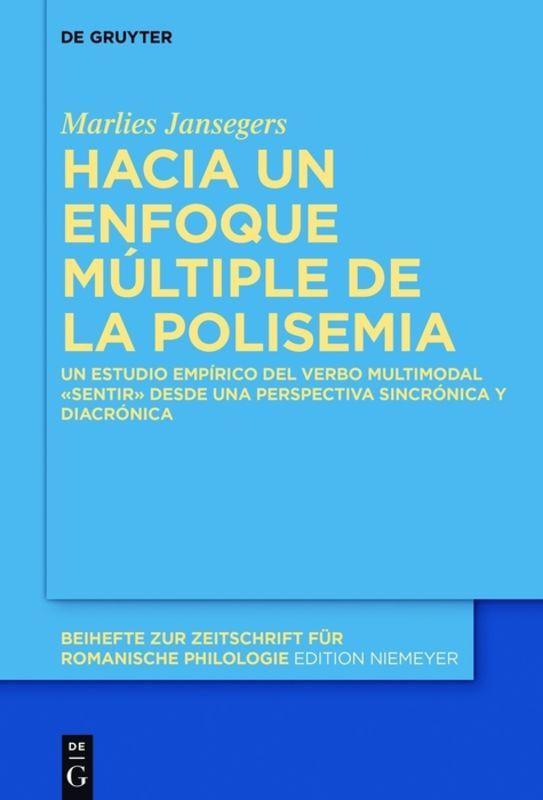 Vorderes Coverbild Hacia un enfoque múltiple de la polisemia