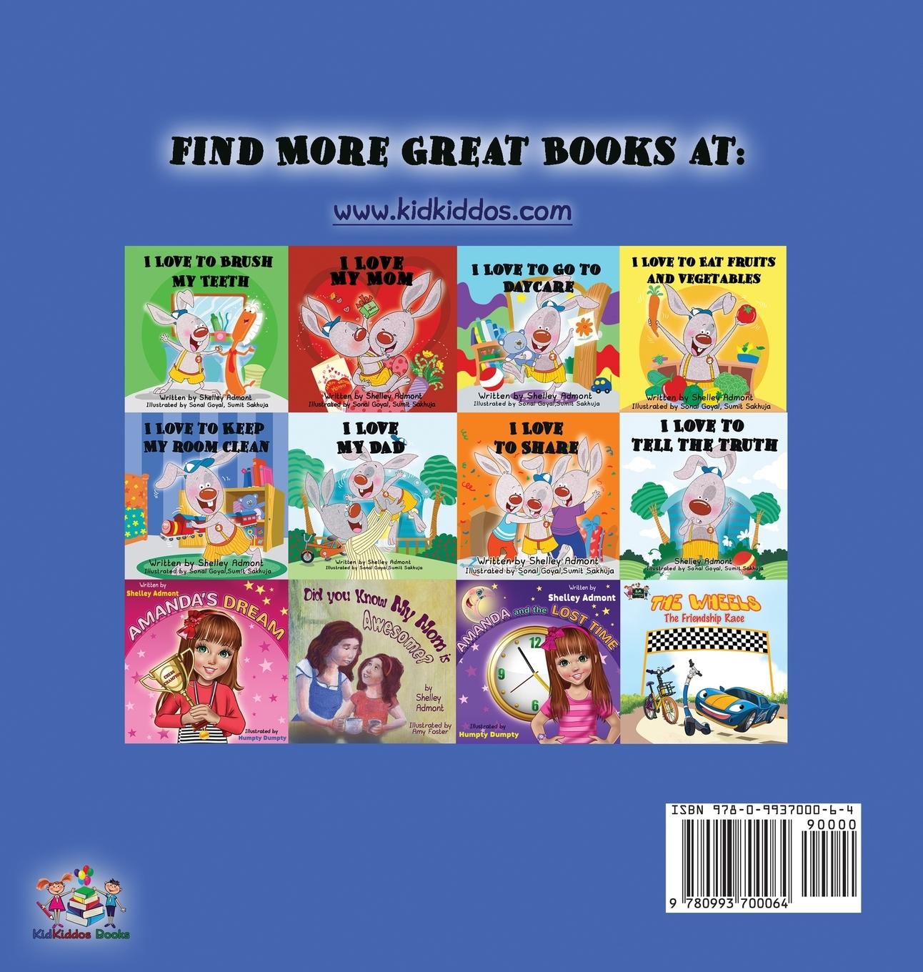 Rückseitencover I Love to Sleep in My Own Bed