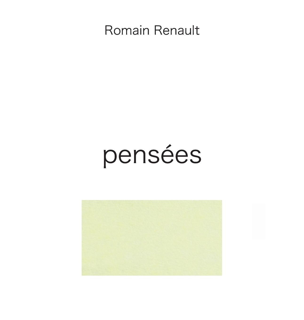 Vorderes Coverbild pense¿es