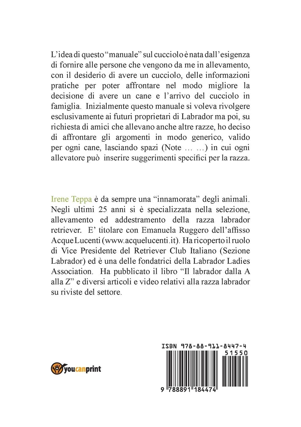 Rückseitencover Il cucciolo