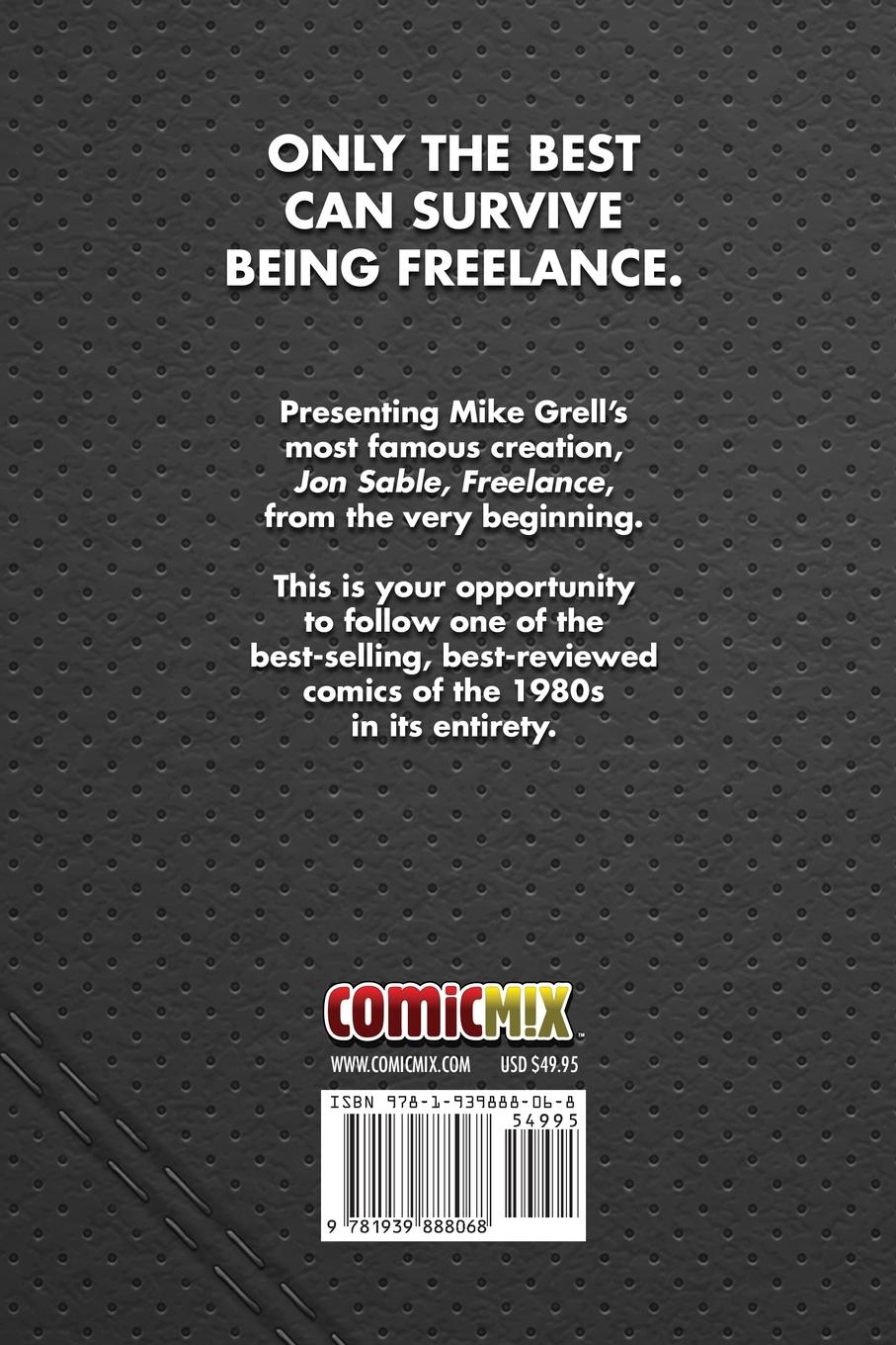 Rückseitencover Jon Sable Freelance Omnibus 1