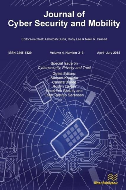 Vorderes Coverbild JOURNAL OF CYBER SECURITY AND MOBILITY (4-2&3)