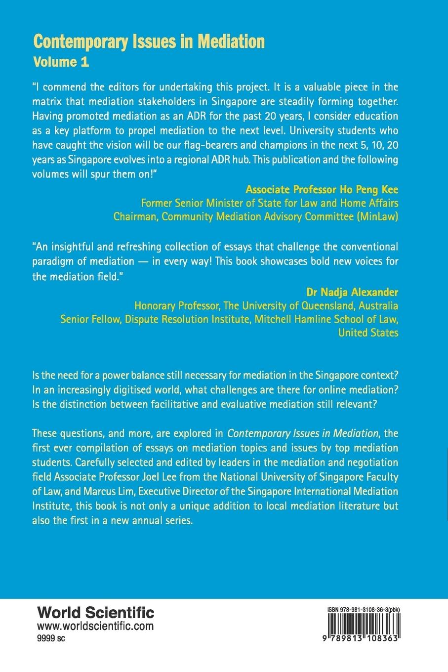 Rückseitencover CONTEMPORARY ISSUE MEDIA (V1)