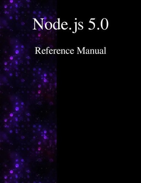 Vorderes Coverbild Node.js 5.0 Reference Manual
