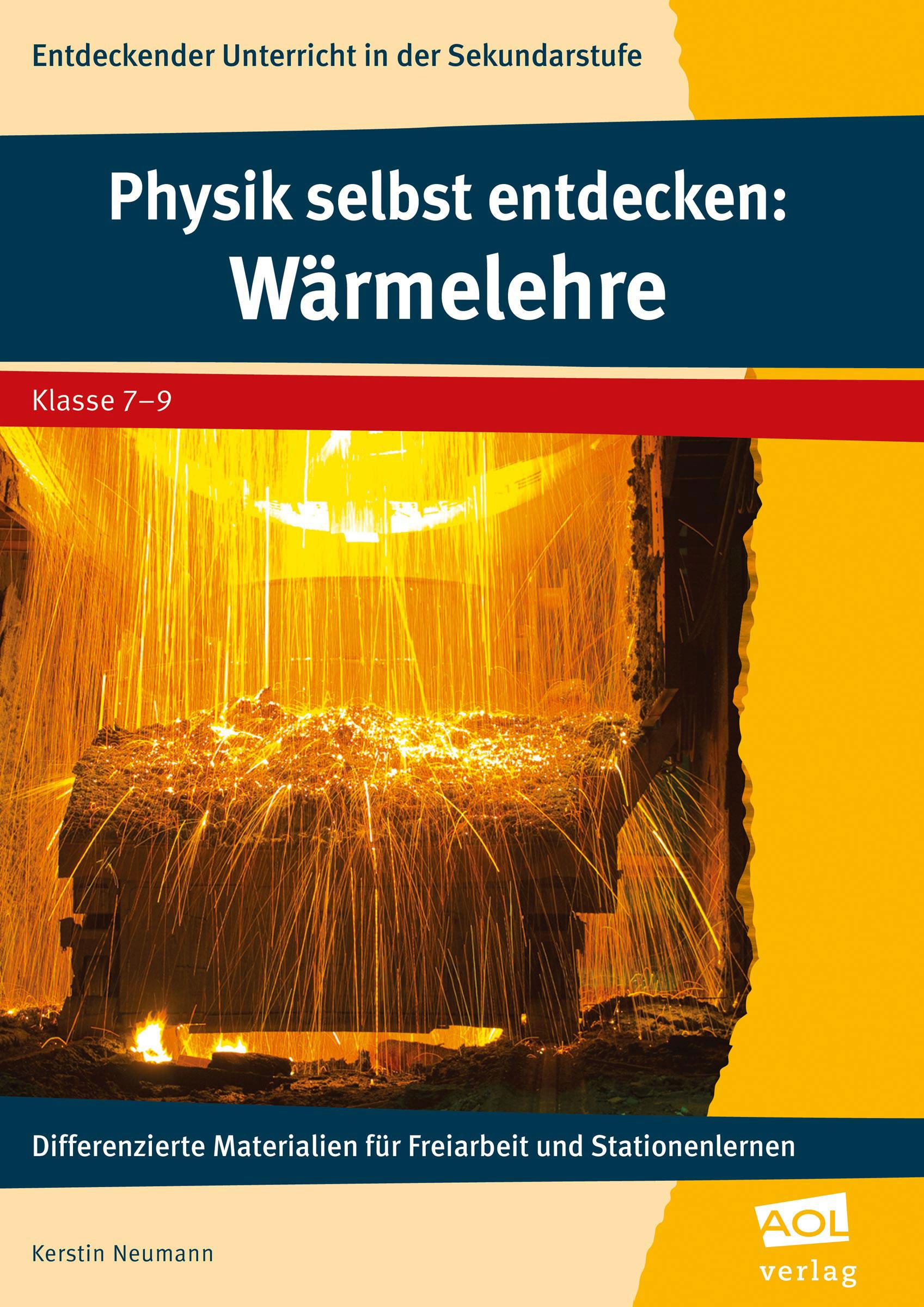 Vorderes Coverbild Physik selbst entdecken: Wärmelehre