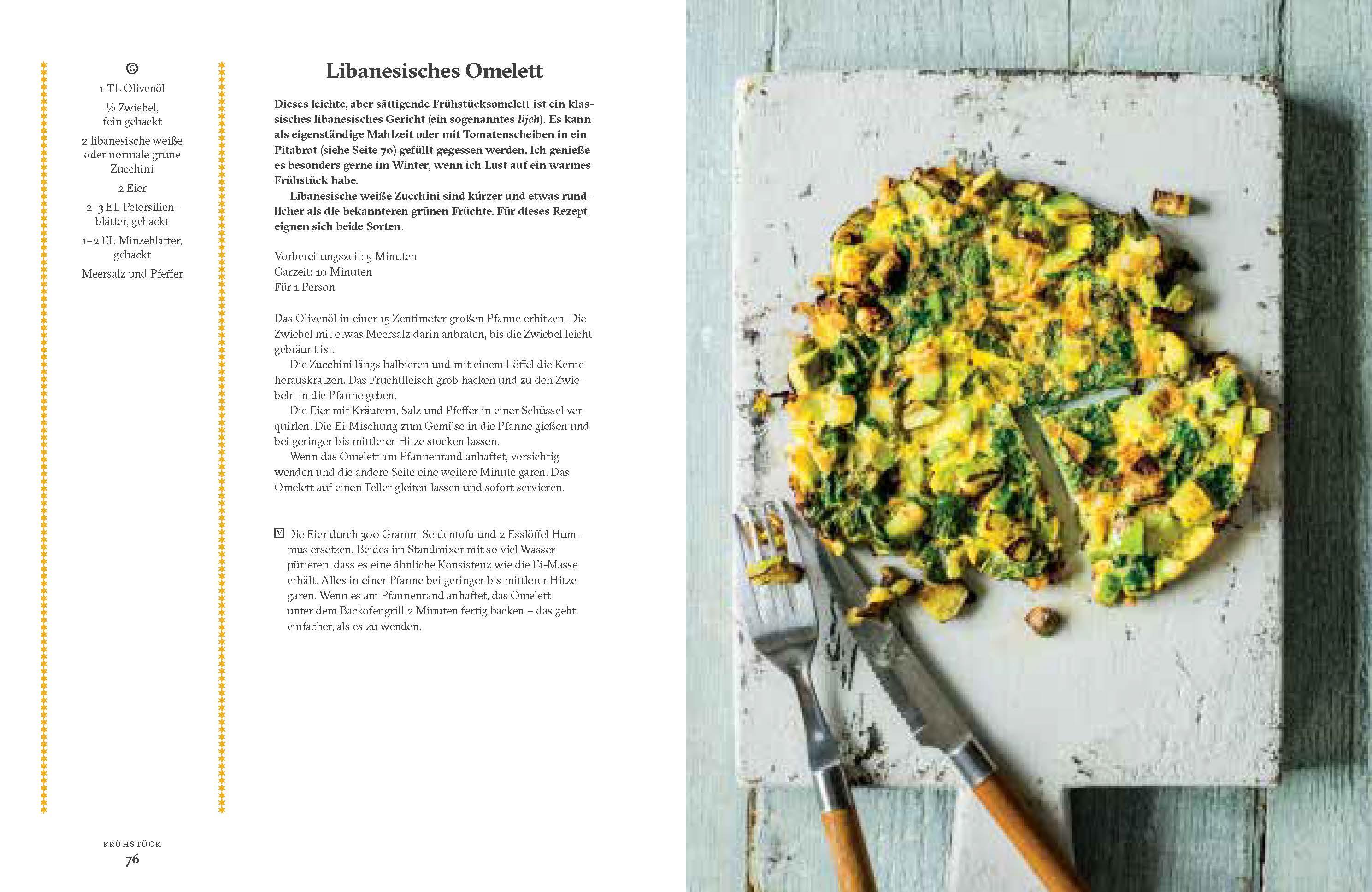 Beispielinhalt (Bild) Orient - köstlich vegetarisch