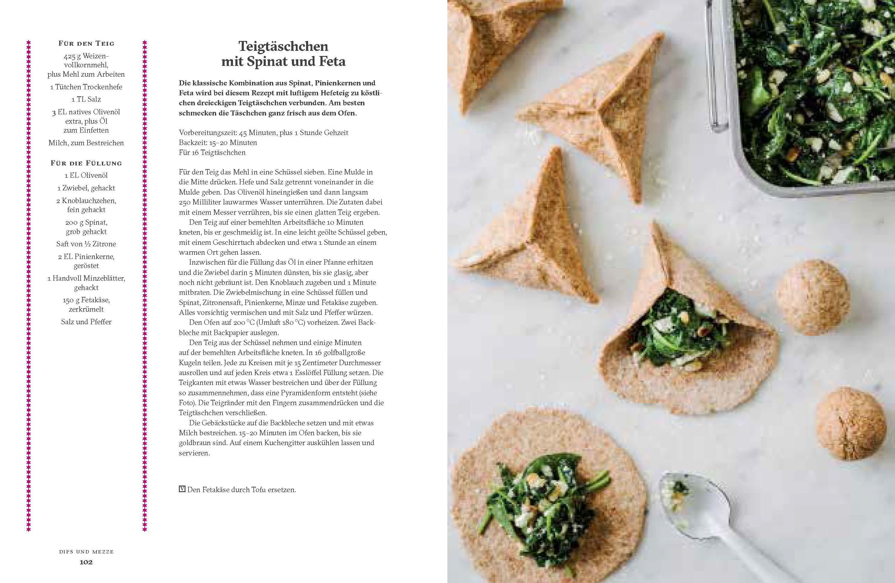 Beispielinhalt (Bild) Orient - köstlich vegetarisch