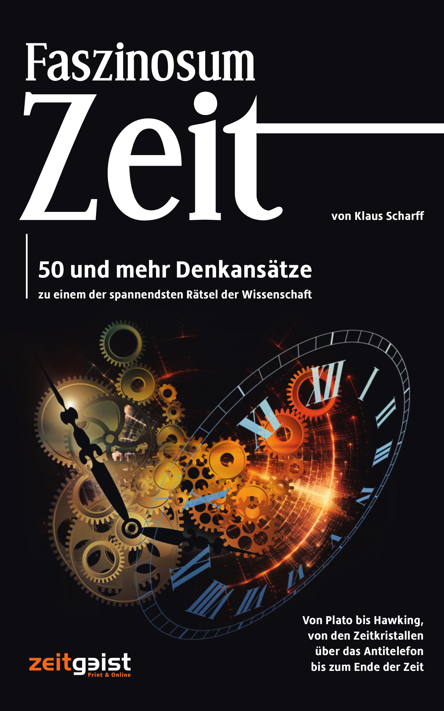 Vorderes Coverbild Faszinosum Zeit