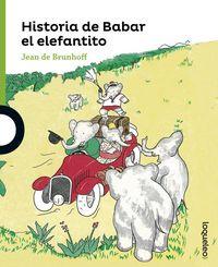 Vorderes Coverbild Historia de Babar el elefantito