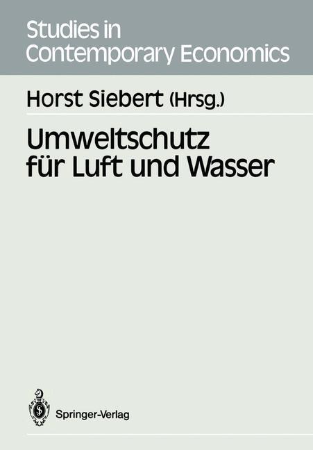 Vorderes Coverbild Umweltschutz für Luft und Wasser
