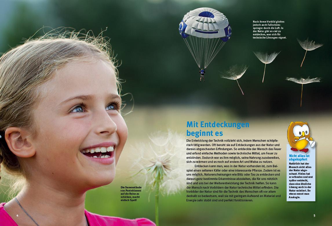 Beispielinhalt (Bild) Entdecke die Bionik