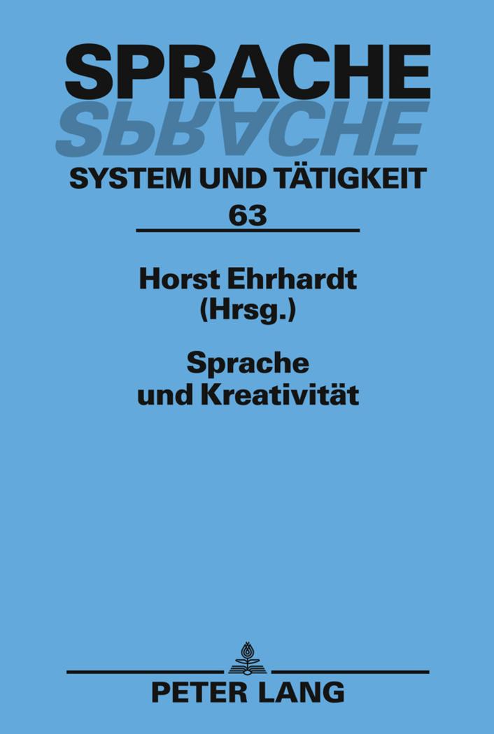 Vorderes Coverbild Sprache und Kreativität
