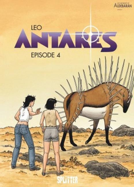 Vorderes Coverbild Antares. Episode 4
