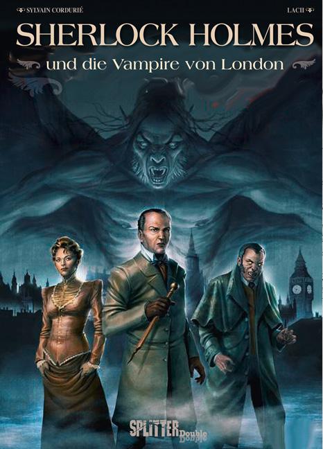 Vorderes Coverbild Sherlock Holmes & die Vampire von London
