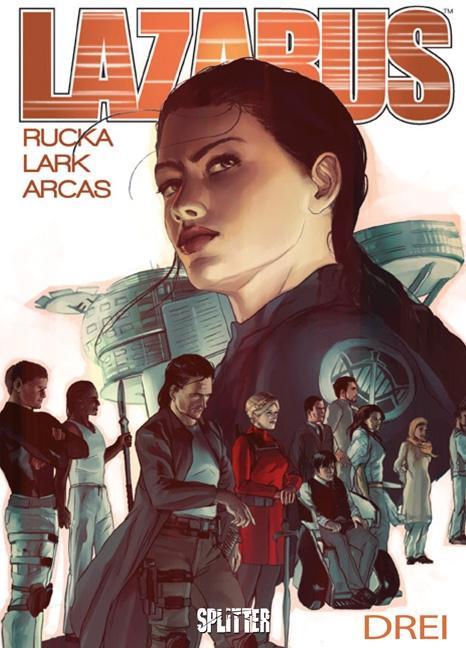 Vorderes Coverbild Lazarus 03. Konklave