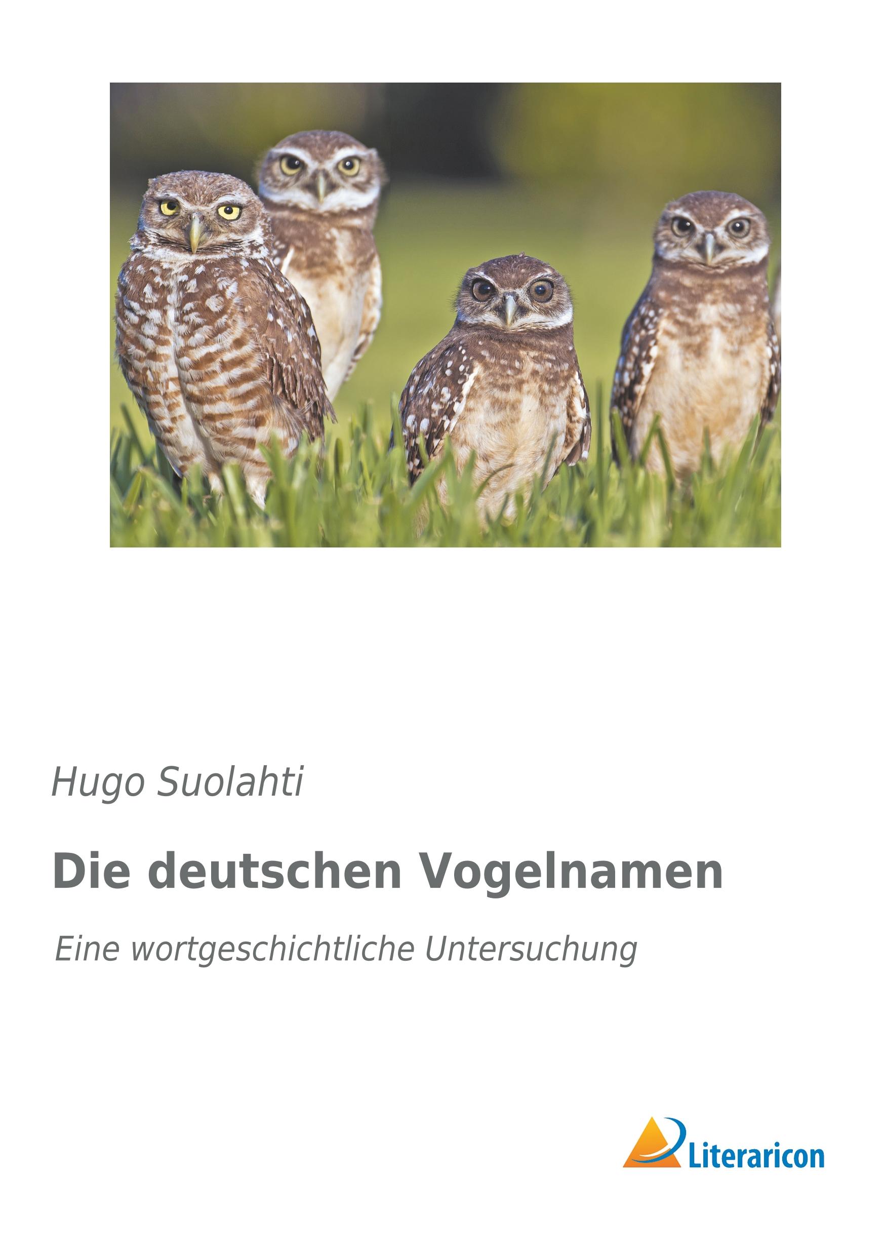Vorderes Coverbild Die deutschen Vogelnamen