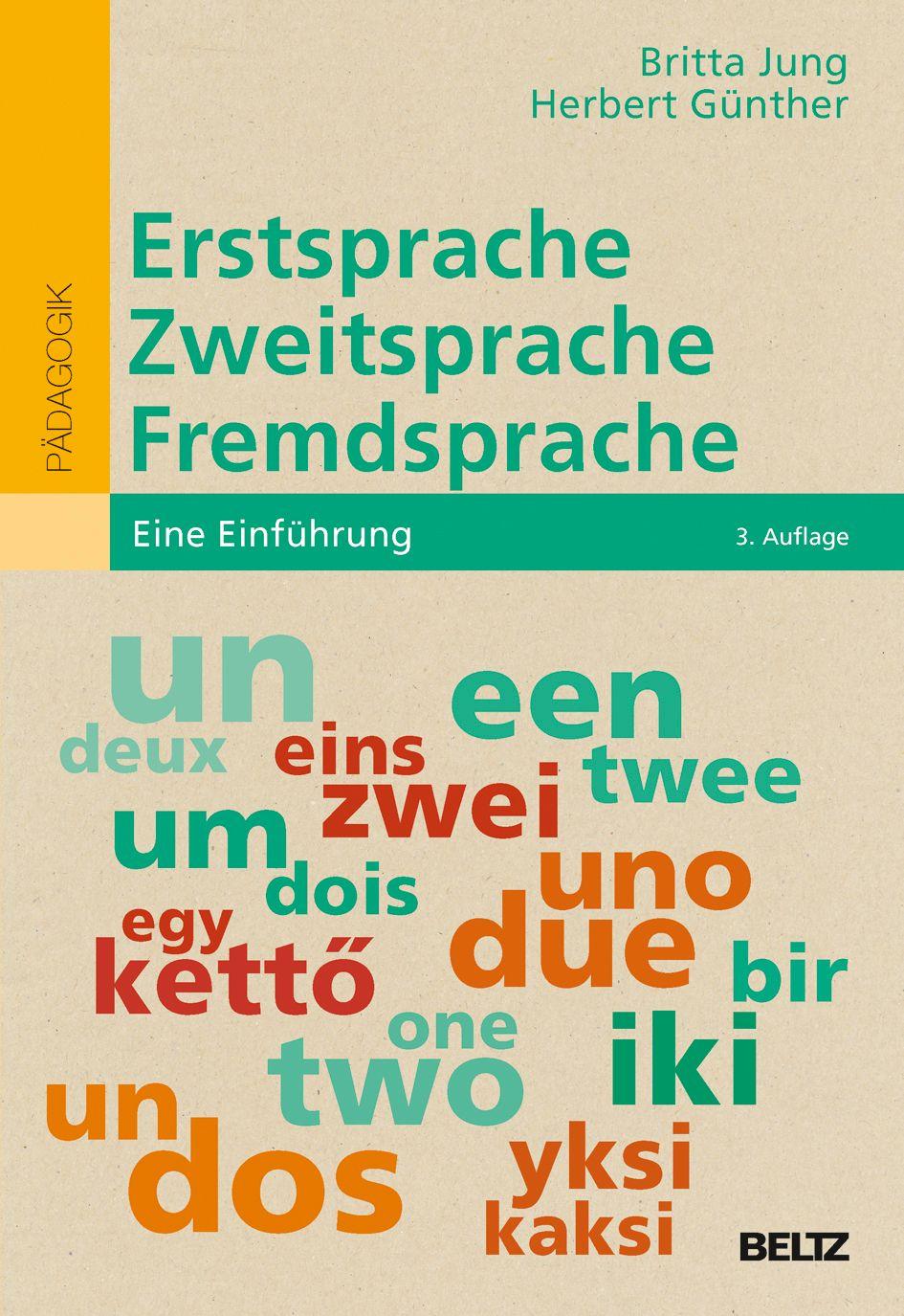 Vorderes Coverbild Erstsprache, Zweitsprache, Fremdsprache
