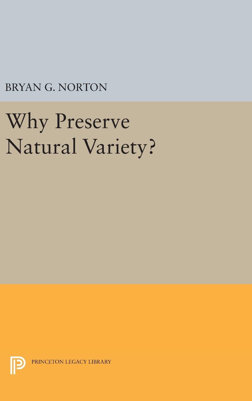 Vorderes Coverbild Why Preserve Natural Variety?