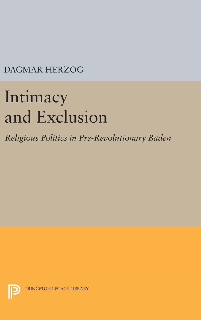 Vorderes Coverbild Intimacy and Exclusion