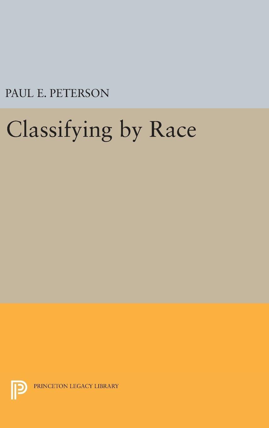 Vorderes Coverbild Classifying by Race