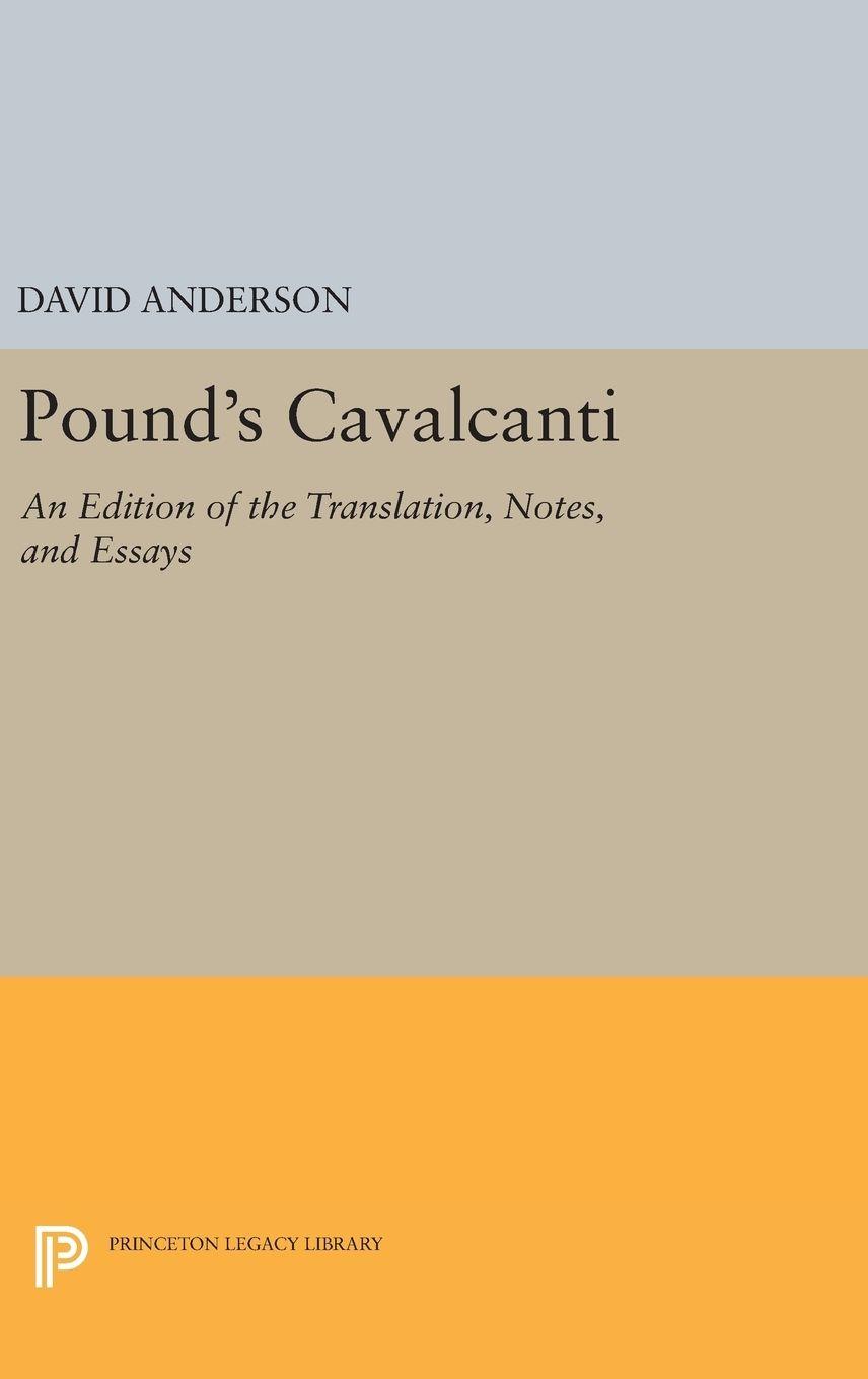 Vorderes Coverbild Pound's Cavalcanti