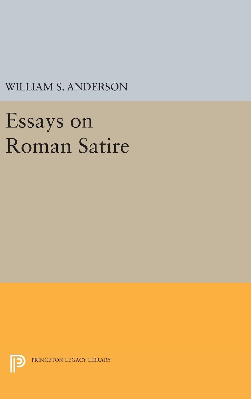 Vorderes Coverbild Essays on Roman Satire
