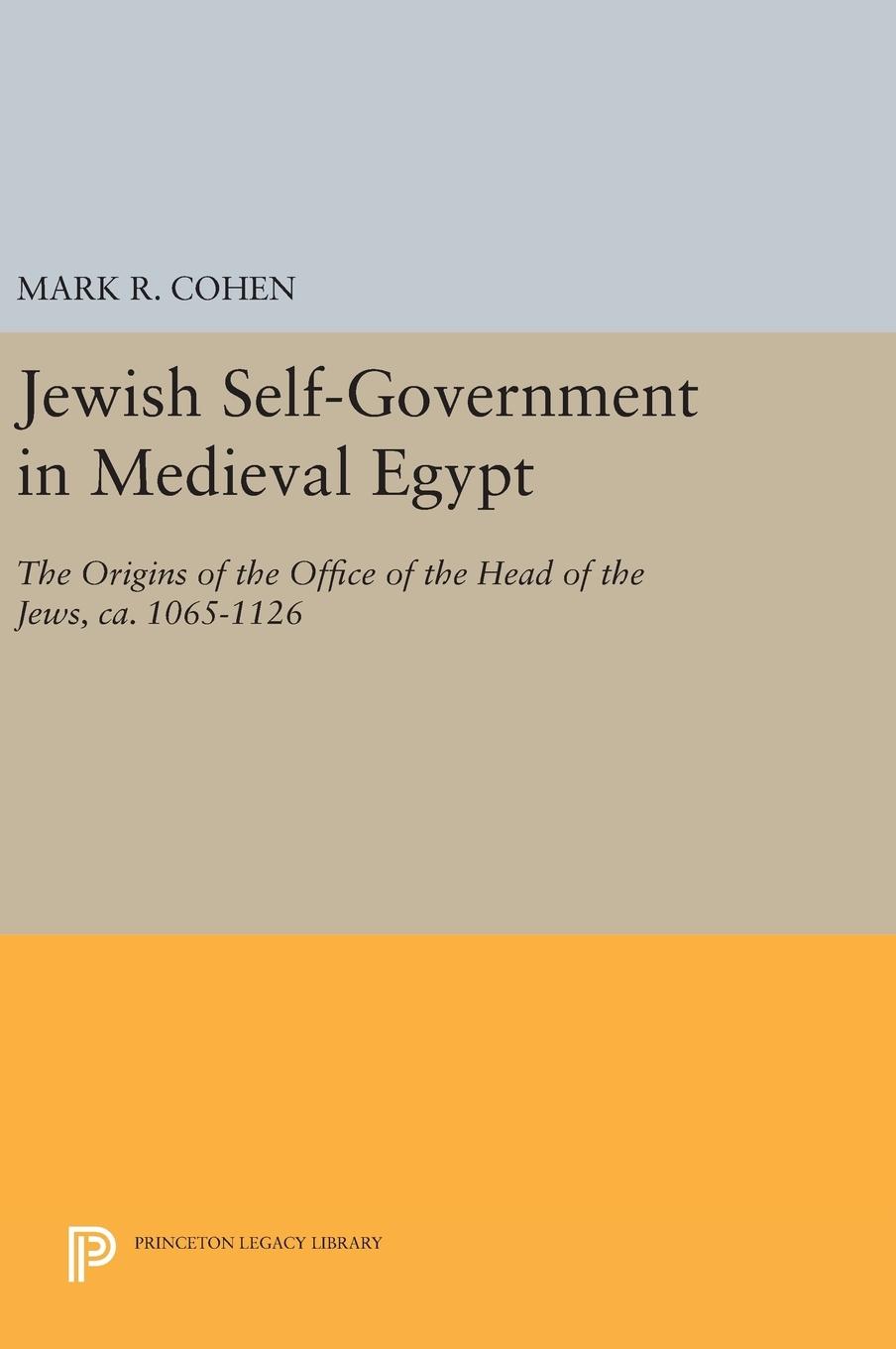 Vorderes Coverbild Jewish Self-Government in Medieval Egypt