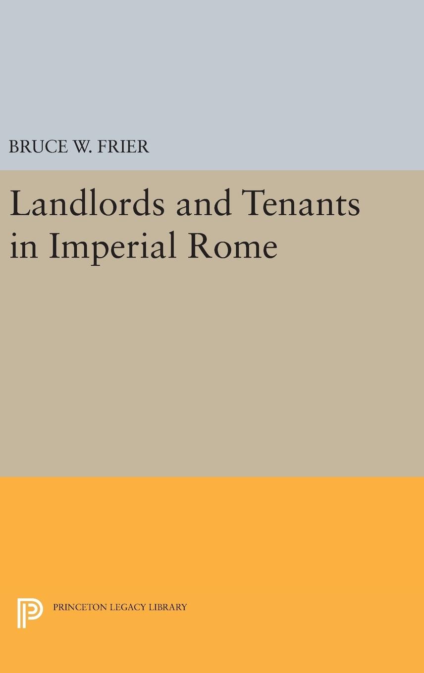 Vorderes Coverbild Landlords and Tenants in Imperial Rome