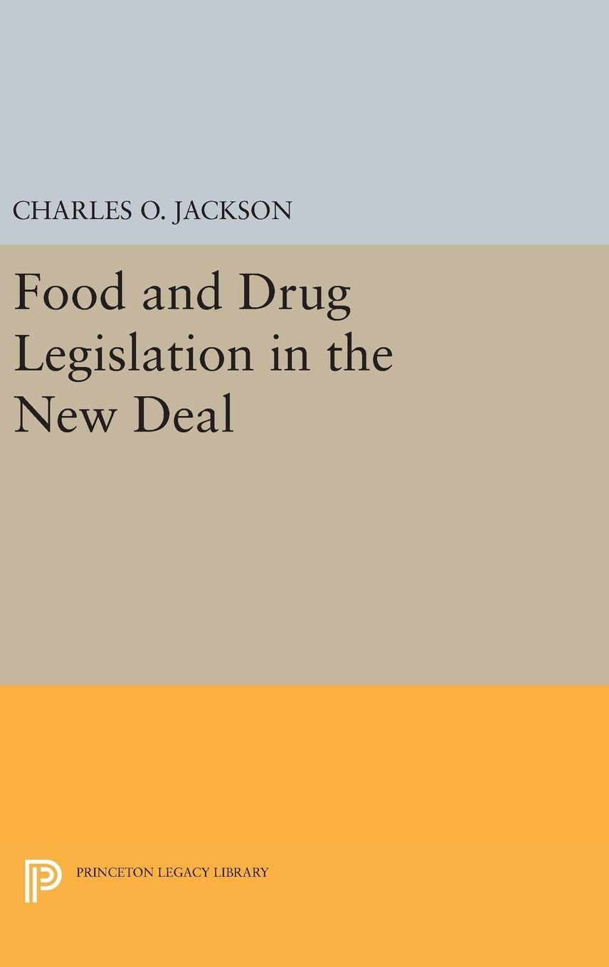 Vorderes Coverbild Food and Drug Legislation in the New Deal