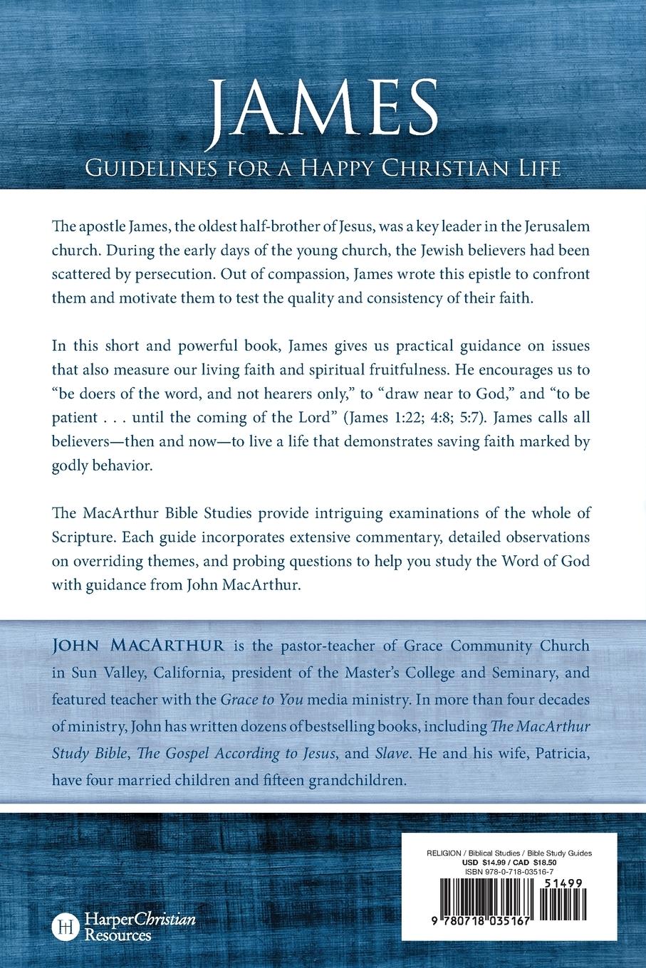 Rückseitencover The James