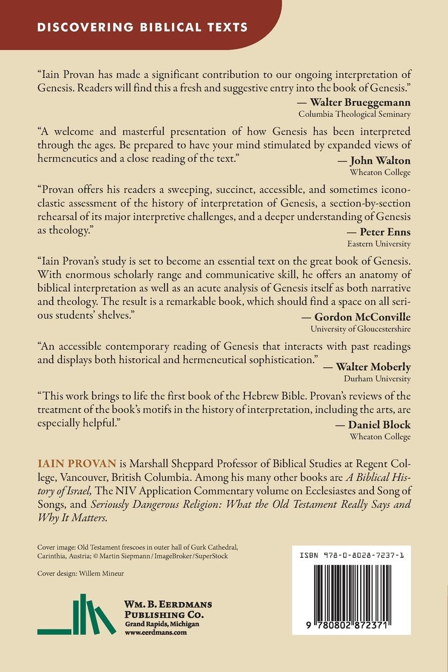 Rückseitencover Discovering Genesis