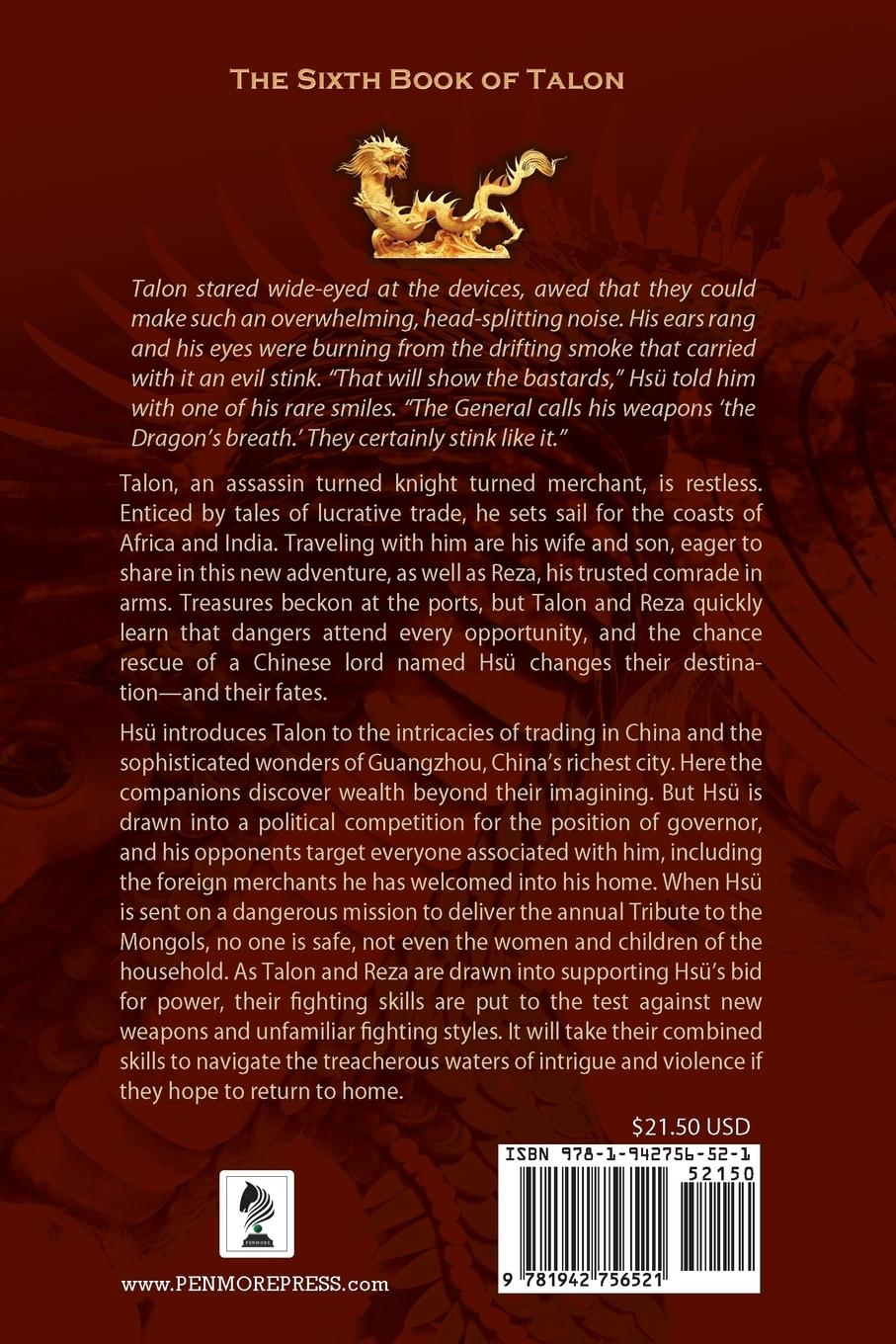 Rückseitencover The Dragon's Breath