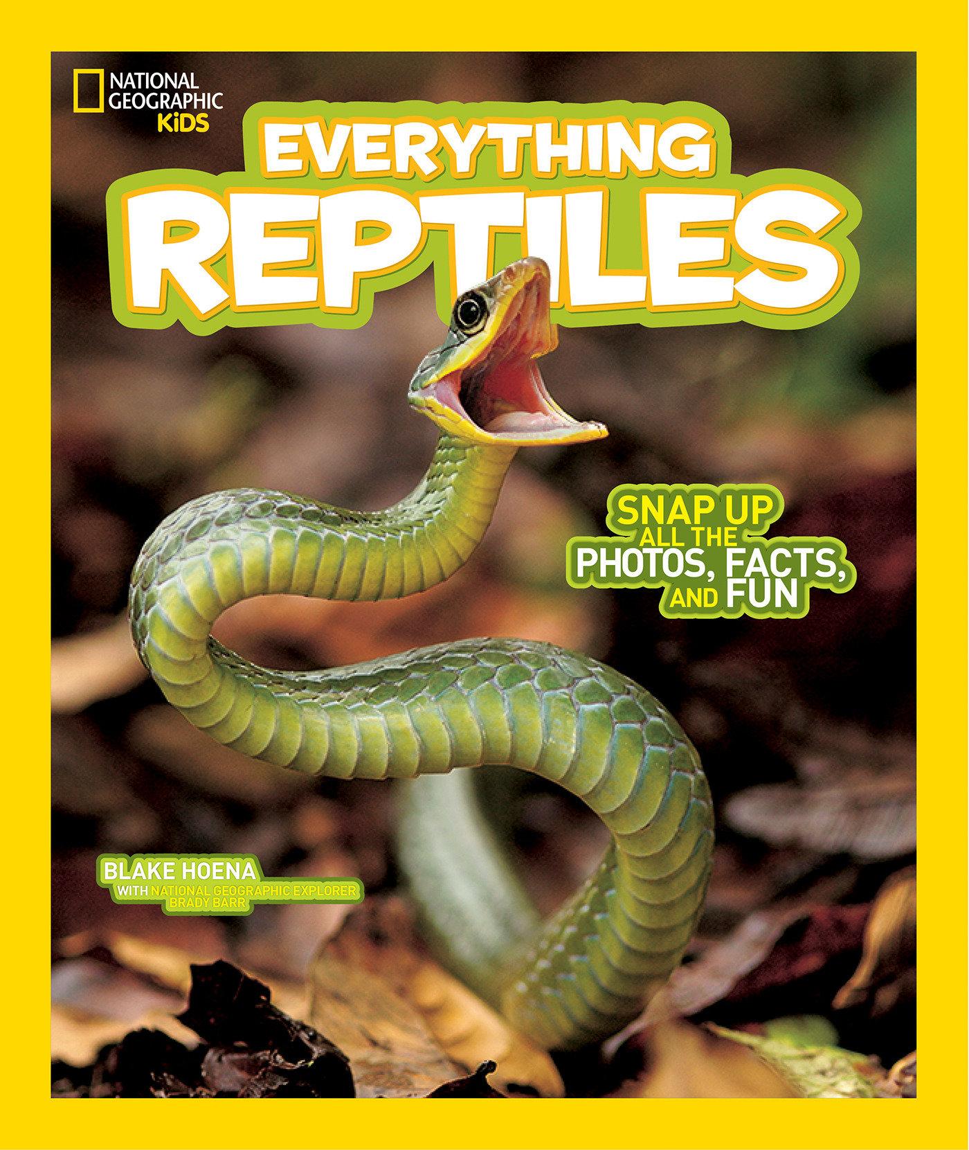 Vorderes Coverbild National Geographic Kids Everything Reptiles