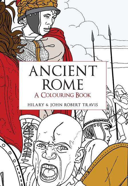 Vorderes Coverbild Ancient Rome a Colouring Book