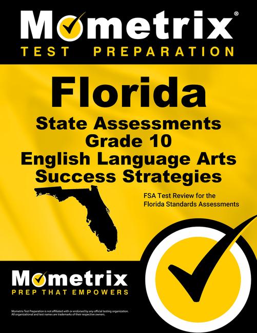 Vorderes Coverbild Florida State Assessments Grade 10 English Language Arts Success Strategies Study Guide