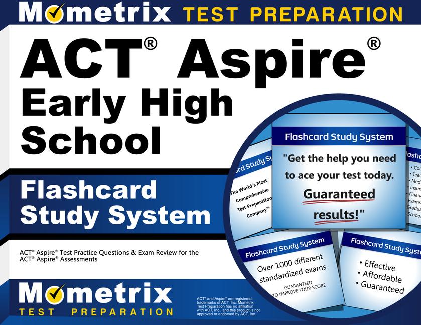 Vorderes Coverbild ACT Aspire Early High School Flashcard Study System