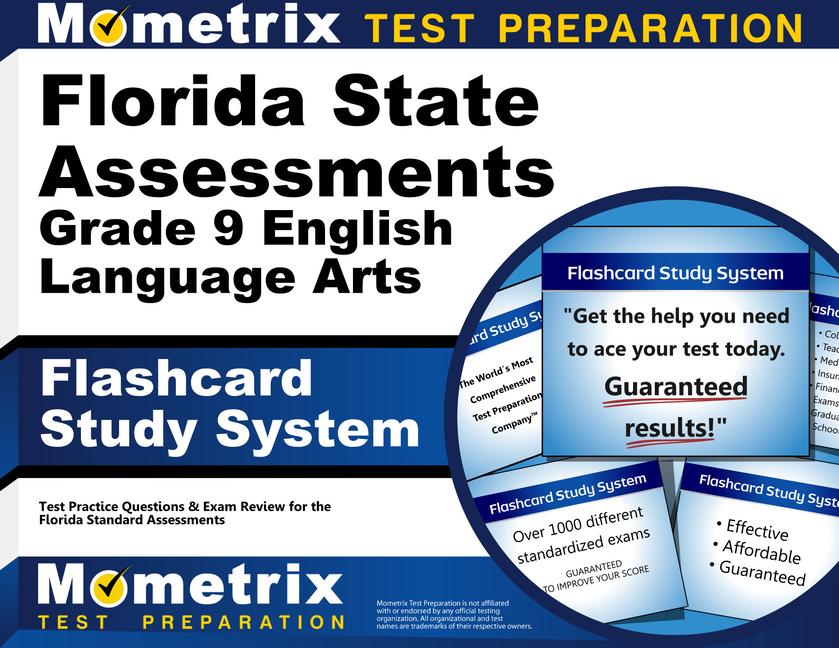 Vorderes Coverbild Florida State Assessments Grade 9 English Language Arts Flashcard Study System